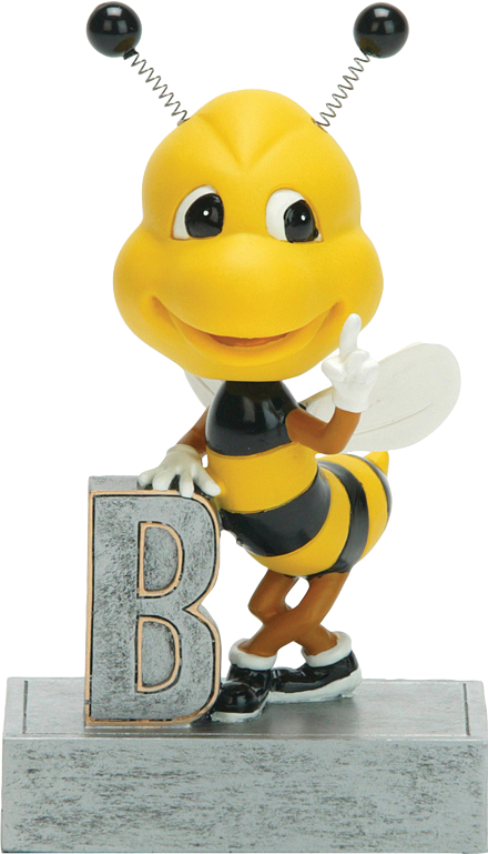 Resin Award Bobblehead Resin Spelling Bee