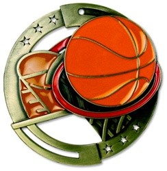M3XL Medal Basketball 2 3/4"