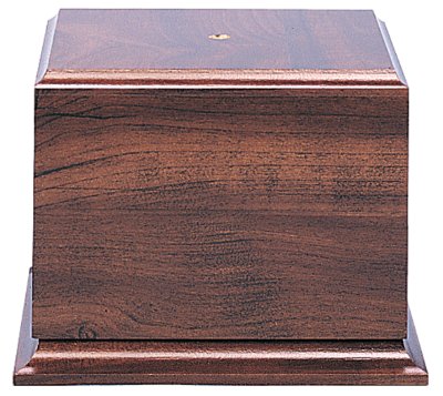 4 1/2" x 2 1/8" Cherry Finish Cup Base