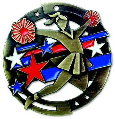 M3XL Medal Cheer 2 3/4"
