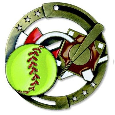M3XL Medal Softball 2 3/4"