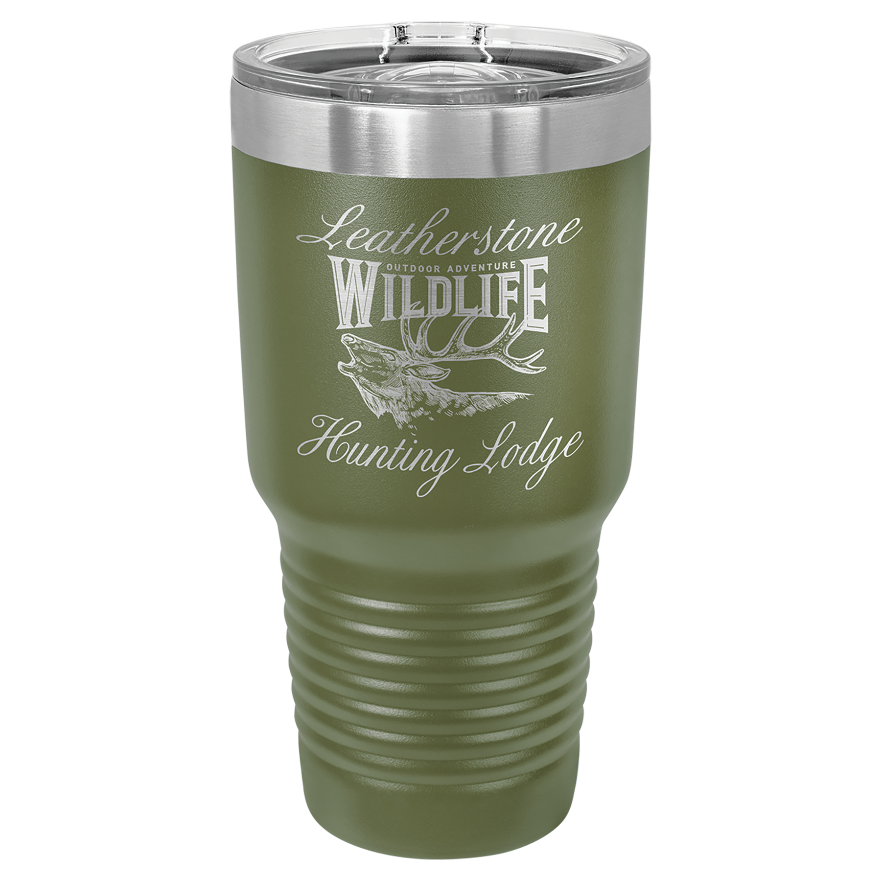 Polar Camel 30 oz Tumbler w/ Sliding Lid Olive Green