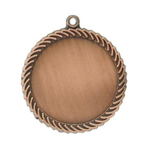 Scallop Medal 2" Holder Bronze