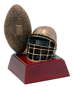 Resin Award (Football and Helmet)